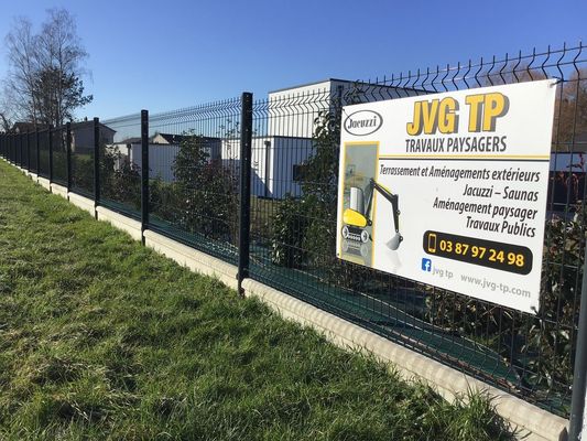 Clotures grillages rigides en Moselle